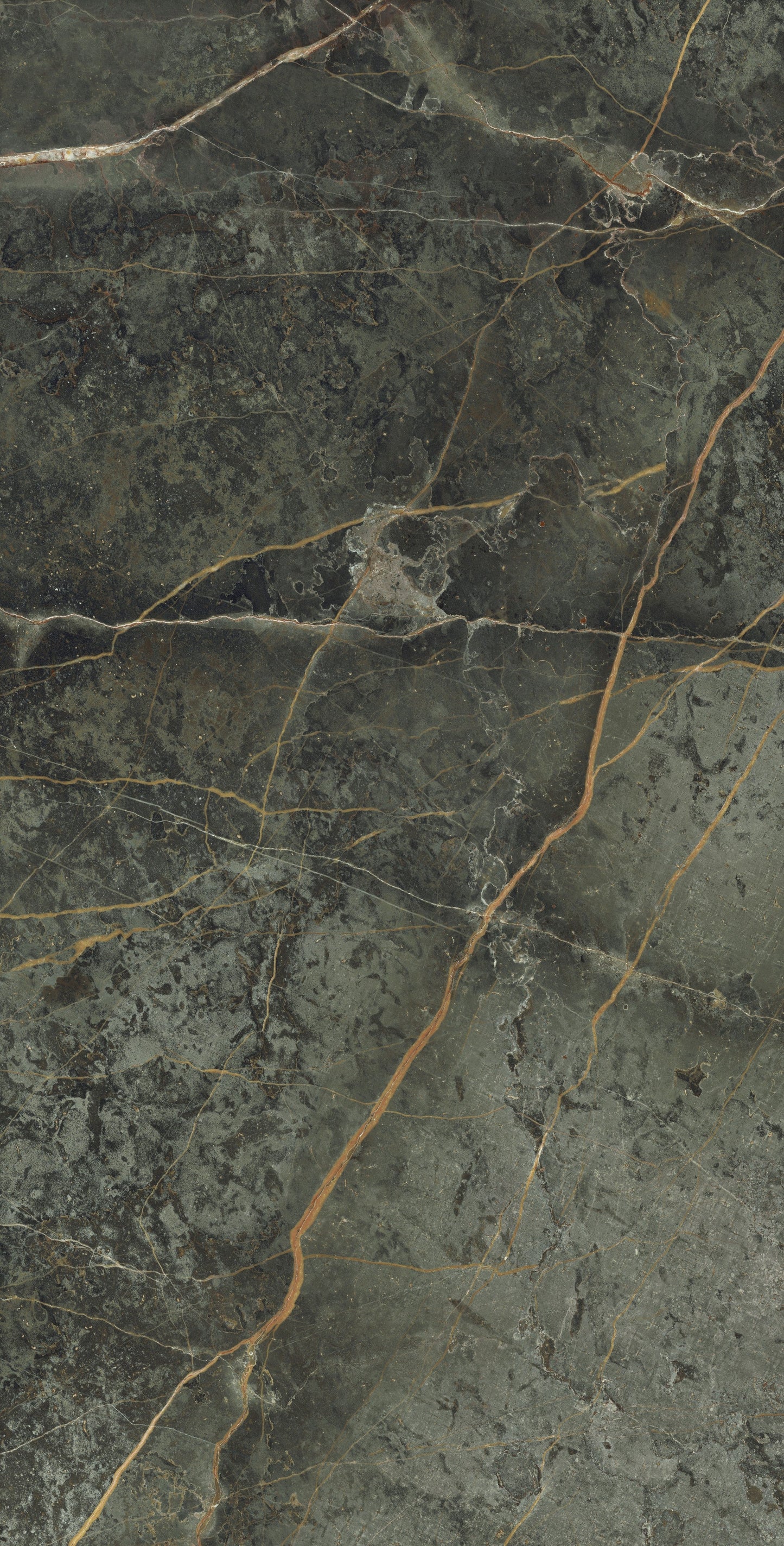 Milan Deep Green Polished Marble Effect Polished Wall And Floor Porcelain Tiles 60cmx120cm